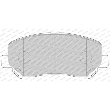 FDB4357 Bremsbelagsatz, Scheibenbremse PREMIER