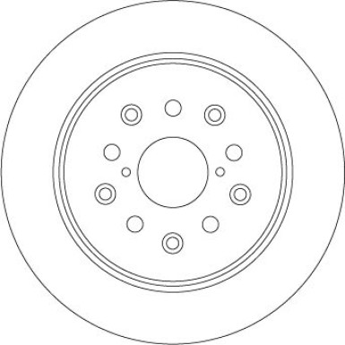 TRW | Bremsscheibe | DF4509