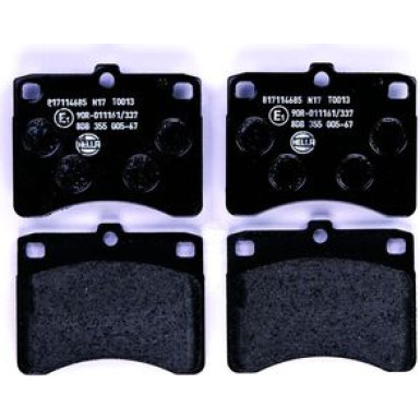 8DB 355 005-671 Bremsbelagsatz, Scheibenbremse