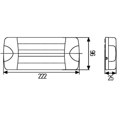 Hella | Heckleuchte | 2SK 980 602-501