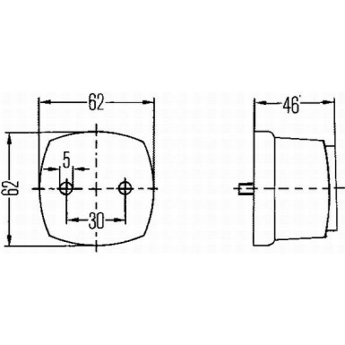 Hella | Schlussleuchte | 2TM 003 057-031