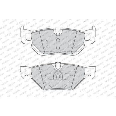 FDB1807 Bremsbelagsatz, Scheibenbremse PREMIER ECO FRICTION