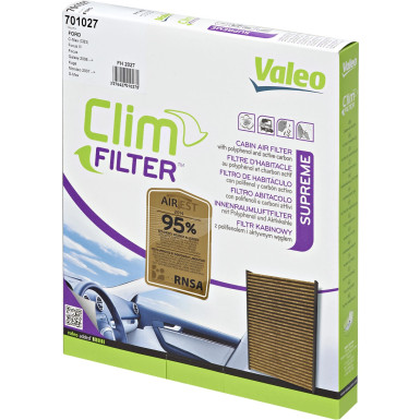 701027 Filter, Innenraumluft VALEO PROTECT MAX