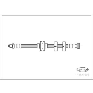 Corteco | Bremsschlauch | 19027929