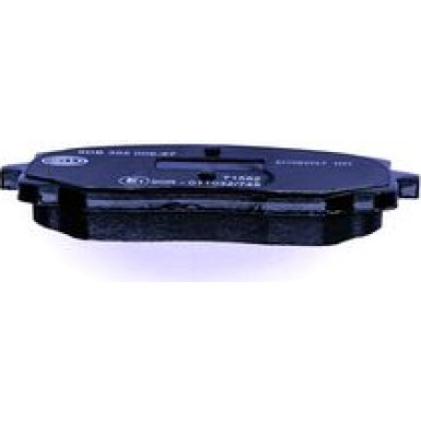 Hella | Bremsbelagsatz, Scheibenbremse | 8DB 355 006-571