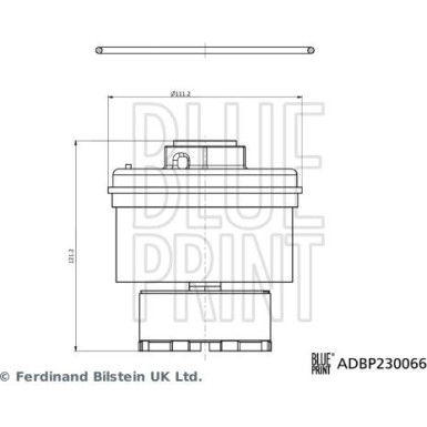 Blue Print | Kraftstofffilter | ADBP230066