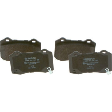 0 986 494 708 Bremsbelagsatz, Scheibenbremse