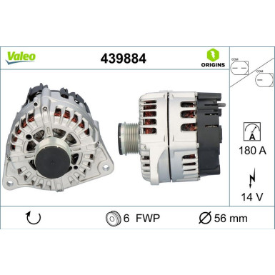 Valeo | Generator | 439884