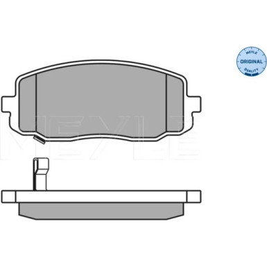 Meyle Bremsbelagsatz, Scheibenbremse MEYLE-ORIGINAL: True to OE 025 242 7516/W