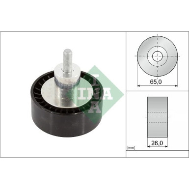 532 0908 10 Umlenk-/Führungsrolle, Keilrippenriemen