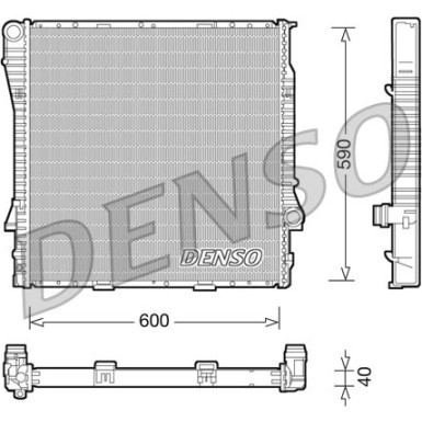 Denso | Wischblatt | Scheibenwischer | DRA-030