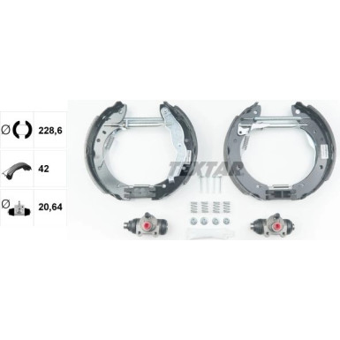 84050000 Bremsbackensatz Shoe Kit Pro