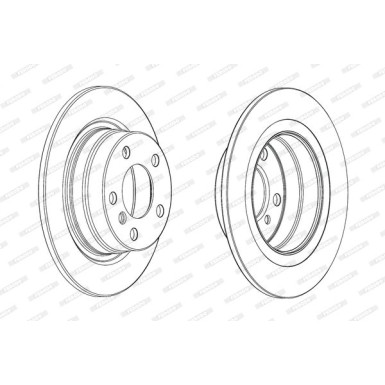 Ferodo | Bremsscheibe | DDF2197C Ferodo | Bremsscheibe | DDF2197C