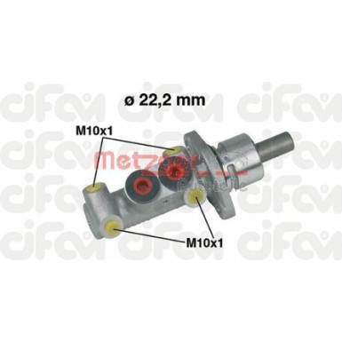 Metzger Hauptbremszylinder CIFAM 202-302