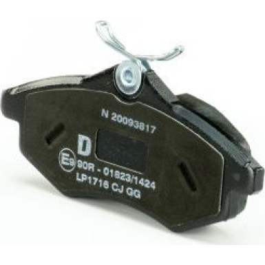 Delphi Bremsbelagsatz, Scheibenbremse LP1716