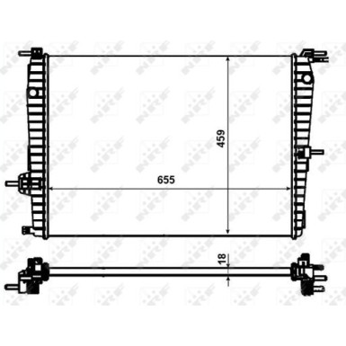 53011 Kühler, Motorkühlung
