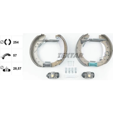 84049600 Bremsbackensatz Shoe Kit Pro