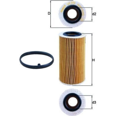 OX 370D1 Ölfilter