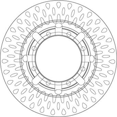 DF6335S Bremsscheibe TRW SINGLE DF6335S Bremsscheibe TRW SINGLE