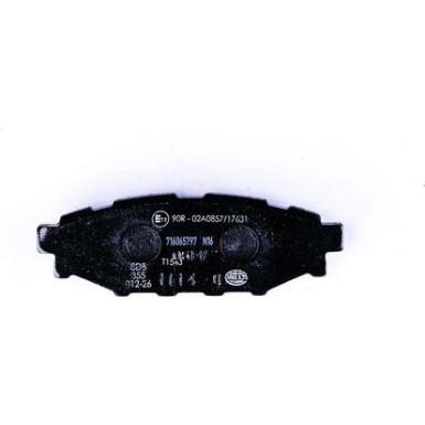 Hella | Bremsbelagsatz, Scheibenbremse | 8DB 355 012-261