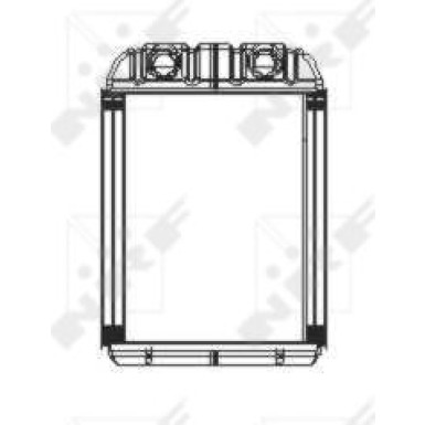 53671 Wärmetauscher, Innenraumheizung
