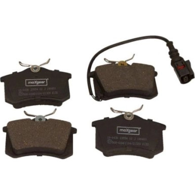 19-0430 Bremsbelagsatz, Scheibenbremse