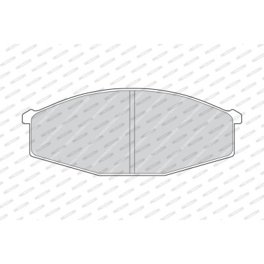 Ferodo Bremsbelagsatz, Scheibenbremse PREMIER ECO FRICTION FDB643