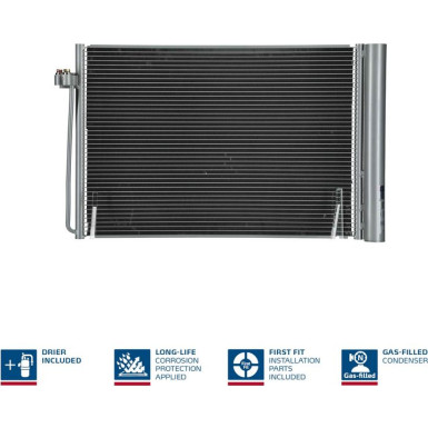 94679 Kondensator, Klimaanlage ** FIRST FIT **