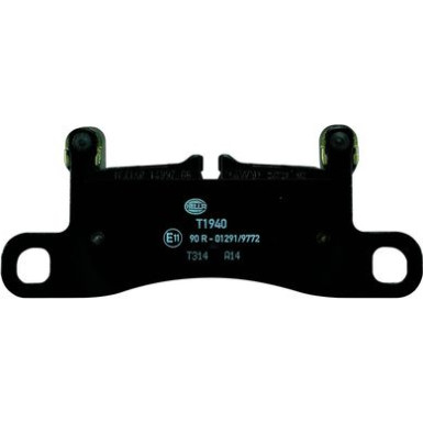 Hella | Bremsbelagsatz, Scheibenbremse | 8DB 355 015-121