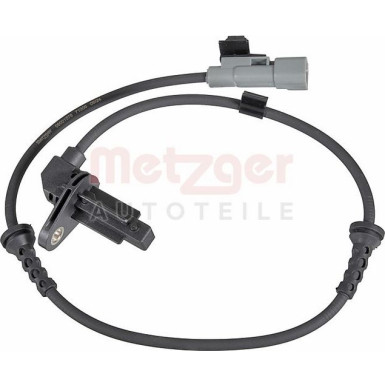 Metzger | Sensor, Raddrehzahl | 09001578 Metzger | Sensor, Raddrehzahl | 09001578