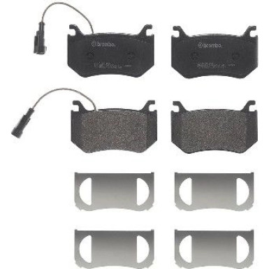 P 23 184 Bremsbelagsatz, Scheibenbremse PRIME LINE