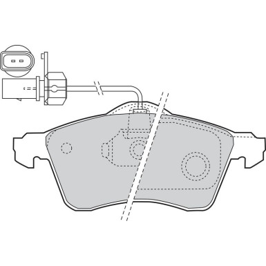 Valeo | Bremsbelagsatz, Scheibenbremse | 302047 Valeo | Bremsbelagsatz, Scheibenbremse | 302047