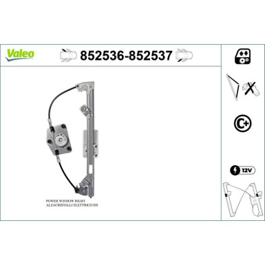 Valeo | Fensterheber | 852536