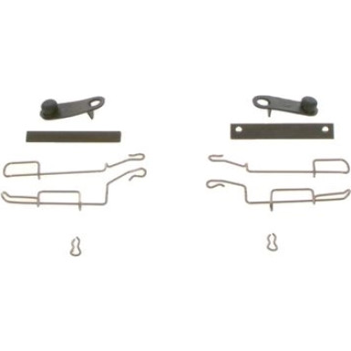 BOSCH | Zubehörsatz, Scheibenbremsbelag | 1 987 474 362