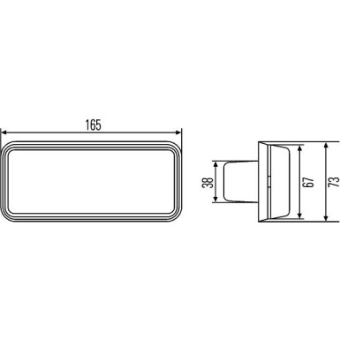 2BA 996 027-001 Blinkleuchte