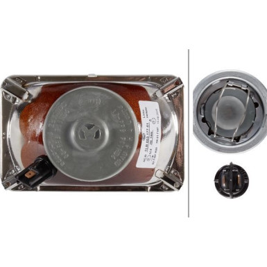 Hella | Scheinwerfereinsatz, Hauptscheinwerfer | 1LB 003 177-511