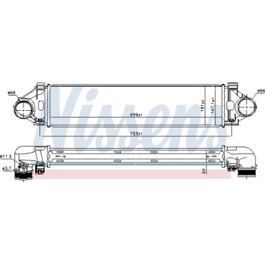 96471 Ladeluftkühler ** FIRST FIT **