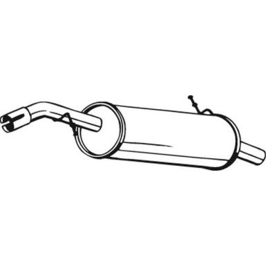Bosal | Endschalldämpfer | 135-715