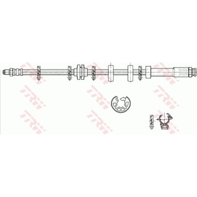 PHB297 Bremsschlauch
