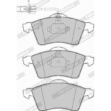 FVR1518 Bremsbelagsatz, Scheibenbremse PREMIER ECO FRICTION