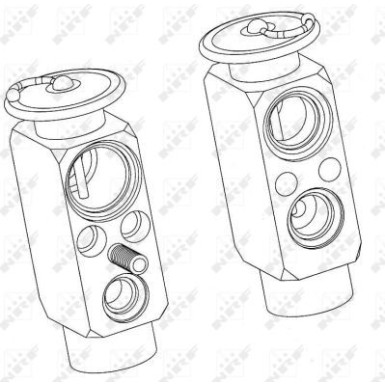 38398 Expansionsventil, Klimaanlage 38398 Expansionsventil, Klimaanlage