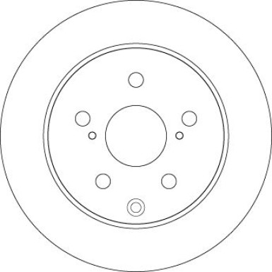 TRW | Bremsscheibe | DF4829