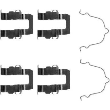 BOSCH Zubehörsatz, Scheibenbremsbelag 1 987 474 048