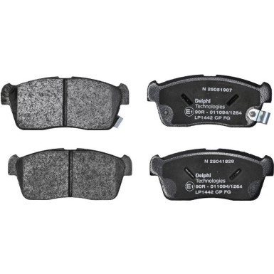 LP1442 Bremsbelagsatz, Scheibenbremse