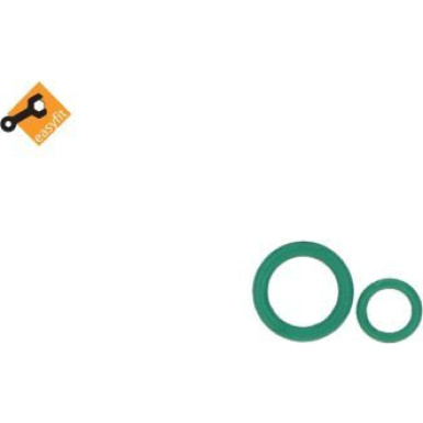 350207 Kondensator, Klimaanlage EASY FIT