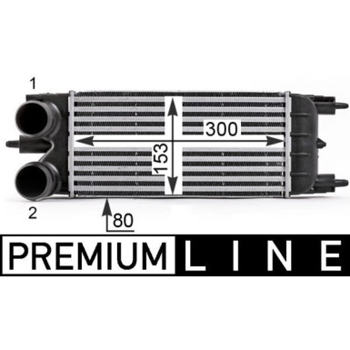 Mahle | Ladeluftkühler | CI 529 000P