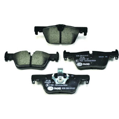 Hella Pagid | Bremsbelagsatz, Scheibenbremse | 8DB 355 019-971