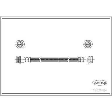 19031684 Bremsschlauch