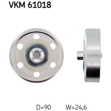 VKM 61018 Umlenk-/Führungsrolle, Keilrippenriemen