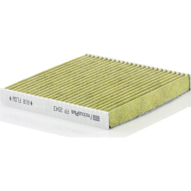 MANN-FILTER FP 2043 Innenraumfilter FreciousPlus Aktivkohlefilter mit Polyphenol, antibakteriell, Feinstaubfilter (PM 2.5) MANN-FILTER FP 2043 Innenraumfilter FreciousPlus Aktivkohlefilter mit Polyphenol, antibakteriell, Feinstaubfilter (PM 2.5)